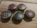 Amish Saltbox House Primitive Kitchen Cabinet Knobs – Set of 5 | Handmade Dresser Pulls