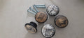 Primitive Farmstyle Vintage Dairy Cows Kitchen Cabinet Knobs – Set of 5 | Handmade Dresser Pulls